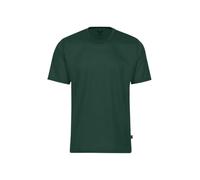 T-Shirt TRIGEMA "TRIGEMA T-Shirt aus 100% Baumwolle", Damen, Gr. M, grün (tanne), Single Jersey, 100% Baumwolle, Basic, lang, Rundhals, Shirts T-Shirt (32729750-M) tanne