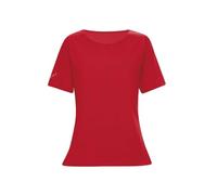 TRIGEMA T-Shirt Deluxe Baumwolle mit Kristallsteinen