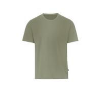 T-Shirt TRIGEMA "TRIGEMA T-Shirt in Piqué-Qualität", Herren, Gr. 3XL, salbei, Piqué, 100% Baumwolle, Basic, Rundhals, Shirts T-Shirt (42132818-XXXL) salbei