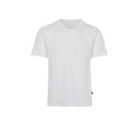 T-Shirt TRIGEMA "TRIGEMA T-Shirt in Piqué-Qualität", Herren, Gr. L, weiß, 100% Baumwolle, Basic, Halbarm, Shirts (51573907-L) weiß