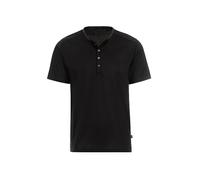 Trigema Herren T-Shirt mit Knopfleiste Deluxe Baumwolle