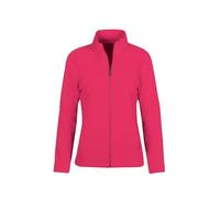 Fleecejacke TRIGEMA "TRIGEMA Taillierte Fleecejacke", Damen, Gr. S, orange (koralle), 100% Polyester, Jacken Fleecejacke (93946214-S) koralle