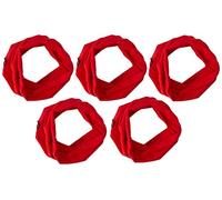 Trigema Unisex Kinder Loop Mund-Nasenbedeckung (wiederverwendbar) im 5er-Pack 634000 Mode-Schal, Kirsch, Größe 1 (30cm hoch, 21cm breit), größe 1 für kinder (30cm hoch, 21cm breit)