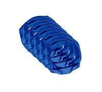 Trigema Unisex Loop Mund-Nasenbedeckung (wiederverwendbar) im 5er-Pack 634000 Mode-Schal, royal, Größe 2 für Erwachsene (42cm hoch, 23cm breit)