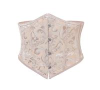 TRIGLICOLEUM die Discounter Corsage Damen Oberteil Unterbrust Korsett Elegant Bauchweg Corset Top Einreihige Bustier Bandeau Top Gericht Shapewear Korsage Festlich Oberteil Body Shaper