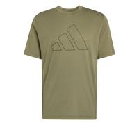 adidas Workout Essentials Feelready Logo Trainingsshirt Herren KE0423 - olive strata S