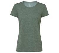 VAUDE Damen T‑Shirt Essential – schnelltrocknend, atmungsaktiv, pflegeleicht, Rundhals – XXS gruen