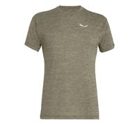 Salewa - Puez Melange Dry S/S Tee - T-Shirt, Gr. S 46, oliv (DarkOliveMelange)