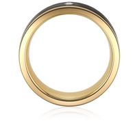 Trilani - Ring Edelstahl Zirkonia in Gelbgold Ringe Damen