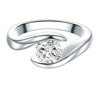 Trilani - Ring aus Sterling Silber in Silber mit Zirkonia Ringe Damen
