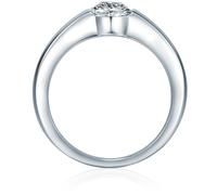 Trilani - Ring aus Sterling Silber in Silber mit verziert mit Kristallen von Swarovski® Ringe Damen