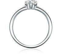 Trilani - Ring aus Sterling Silber in Silber mit Zirkonia Ringe Damen