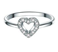 Trilani - Ring aus Sterling Silber in Silber mit Zirkonia Ringe Damen