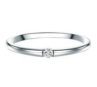 Trilani Diamant-Ring Damen silber, 56