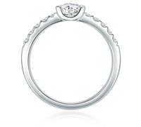 Trilani - Ring aus Sterling Silber in Silber mit Zirkonia Ringe Damen