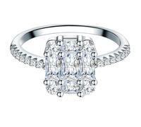 Trilani - Ring Sterling Silber Zirkonia in Silber Ringe Damen