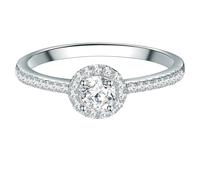 Trilani - Ring Sterling Silber Zirkonia in Silber Ringe Damen