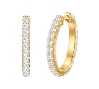 Trilani Creolen Damen gold, ONE SIZE