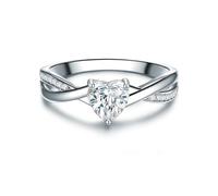 Trilani Ring Damen silber, 52