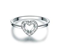 Trilani - Ring aus Sterling Silber in Silber mit Zirkonia Ringe Damen