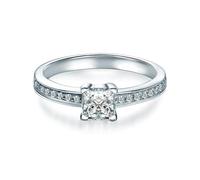 Trilani - Ring aus Sterling Silber in Silber mit Zirkonia Ringe Damen