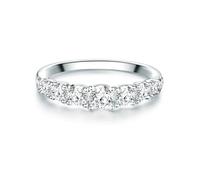 Trilani - Ring Sterling Silber Zirkonia in Silber Ringe Damen