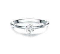Trilani - Ring aus Sterling Silber in Silber mit Zirkonia Ringe Damen