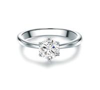 Trilani - Ring aus Sterling Silber in Silber mit Zirkonia Ringe Damen