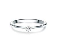 Trilani - Ring aus Sterling Silber in Silber mit Zirkonia Ringe Damen