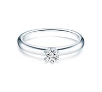 Trilani - Ring Sterling Silber Zirkonia in Silber Ringe Damen