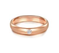 Trilani - Ring aus Sterling Silber in Roségold mit Zirkonia Ringe Damen