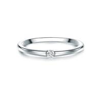 Trilani Diamant-Ring Damen silber, 52