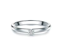 Trilani Diamant-Ring Damen silber, 54
