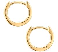 Trilani Creolen Damen gold, ONE SIZE