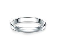 Trilani Herren-Ring aus 925/- Sterling Silber - Bandring Ehering Trauring Antragsring Verlobungsring Silberring