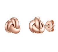 Trilani Ohrstecker Sterling Silber in Roségold 7,2 mm Damen
