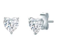 Trilani Creolen Damen silber, ONE SIZE