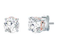 Trilani Creolen Damen silber, ONE SIZE