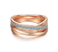 Trilani Ring Damen roségold, 54