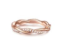 Trilani Ring Damen roségold, 63