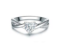 Trilani Ring Damen silber, 50