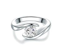 Trilani Ring Damen silber, 52