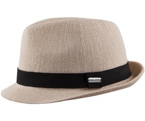 Trilby CHILLOUTS "Bardolino Hat", Damen, Gr. S (M), cream, Baumwolle, Hüte Trilby, mit Hutband und dezentem Markenlogo (39007456-S)