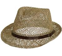 Trilby Hut aus Stroh natur, 57