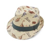 Trilby MAXIMO, Damen, Gr. 49, wollweiß, multicolor, Kunstfaser, Hüte Trilby, Trilby, Dino, Kleinkind, Boys (78768744-49)