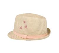 Trilby MAXIMO, Mädchen, Gr. 53, wollweiß, Kunstfaser, Hüte, Trilby, Schmetterlinge, Girls (10951922-53) wollweiß