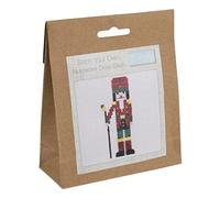 Trimits Mini-Kreuzstich-Set, 13 x 13 cm, Nussknacker