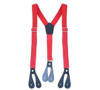 Trimming Shop Kinder Jungen Mädchen Y-Rücken Strumpfhalter Verstellbar Knopfloch Elastisch Hosenträger für Hose, Jeansstoff, Kinder Mode Zubehör für Partys, 20mm Breit