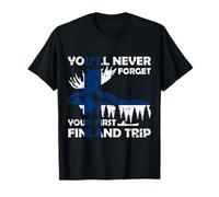 TRIP FINNLAND FAHNE FLAGGE ELCH FINNLAND T-Shirt