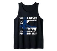TRIP FINNLAND FAHNE FLAGGE ELCH FINNLAND Tank Top